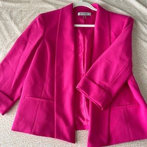 Hot pink blazer size XL